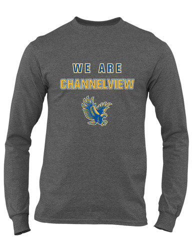 Channelview Falcons Flying We Are Men's LS T-Shirt
