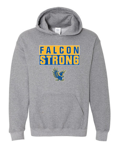 Channelview Falcons Flying Strong #1 Men's Hoodie