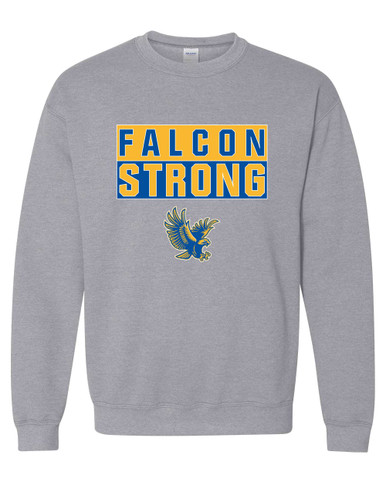 Channelview Falcons Flying Strong #1 Men's Sweatshirt