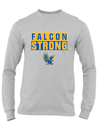 Channelview Falcons Flying Strong #1 Men's LS T-Shirt