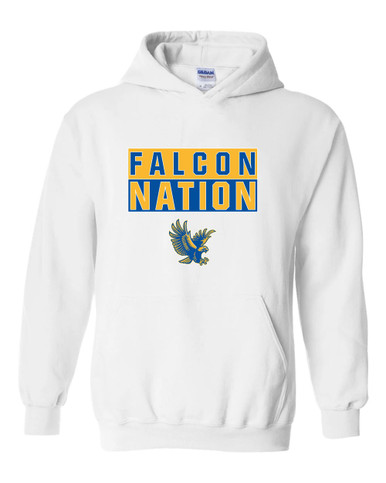 Channelview Falcons Flying Nation #1 Men's Hoodie