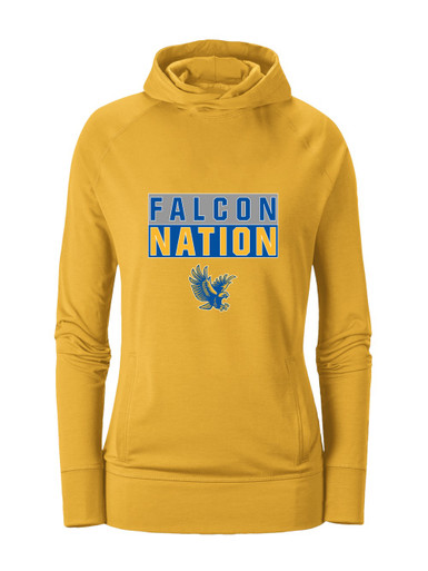 Channelview Falcons Flying Nation #1 Women's Hoodie