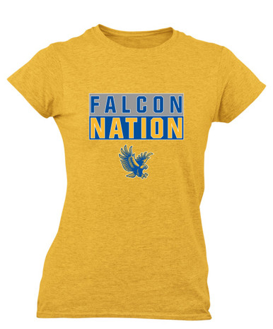 Channelview Falcons Flying Nation #1 Women's SS T-Shirt