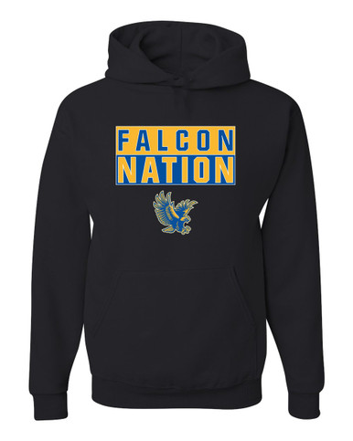 Channelview Falcons Flying Nation #1 Men's Premium Hoodie