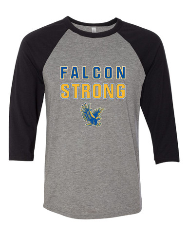 Channelview Falcons Flying Strong #2 Women's Baseball T-Shirt