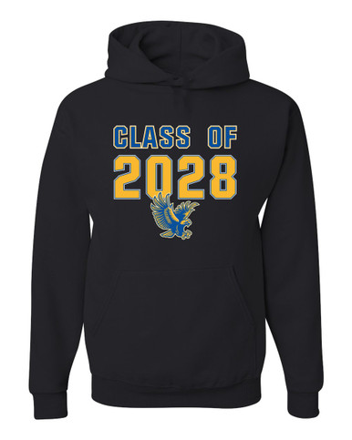 Channelview Falcons Flying Class of 2028 Men's Premium Hoodie