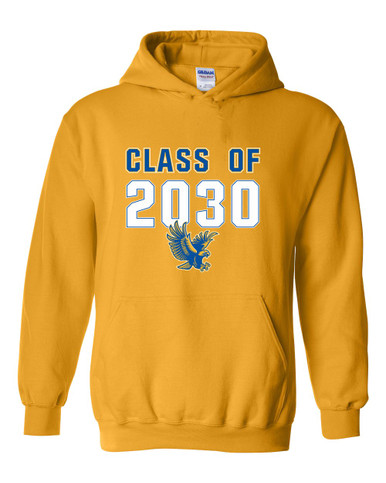 Channelview Falcons Flying Class of 2030 Men's Hoodie