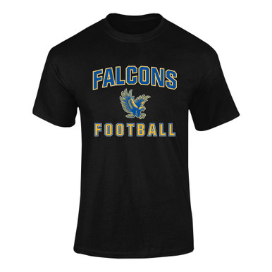 Channelview Falcons Flying Football #1 Men's Premium SS T-Shirt