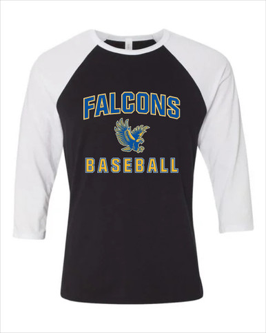Channelview Falcons Flying Baseball #1 Men's Baseball T-Shirt