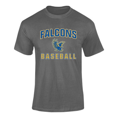 Channelview Falcons Flying Baseball #1 Men's SS T-Shirt
