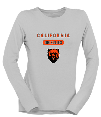 California Grizzlies Mascot #3 Women's LS T-Shirt