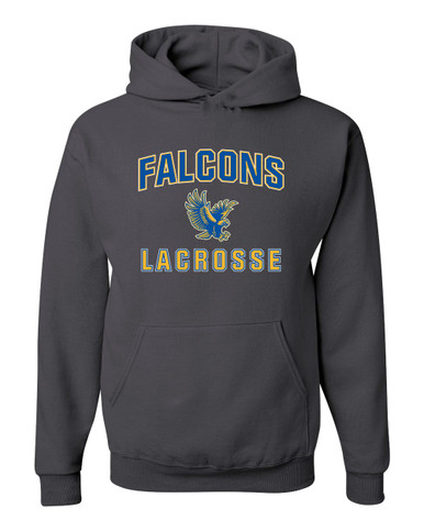 Channelview Falcons Flying Lacrosse Men's Premium Hoodie