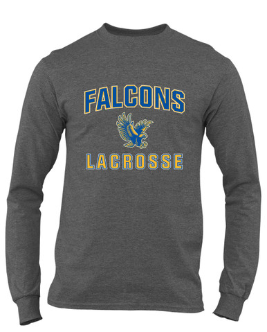 Channelview Falcons Flying Lacrosse Men's Premium LS T-Shirt