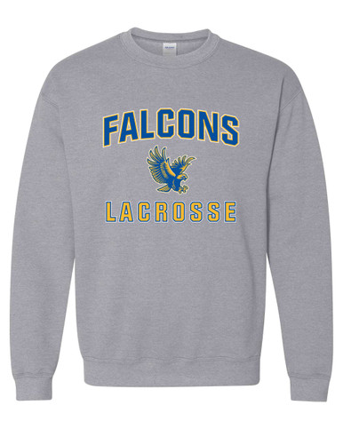Channelview Falcons Flying Lacrosse Men's Sweatshirt