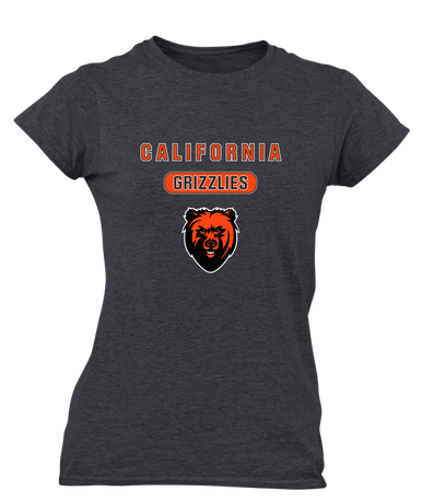 California Grizzlies Mascot #3 Women's Premium SS T-Shirt