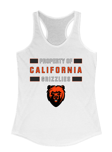 California Grizzlies Property Of Women's Tank Top