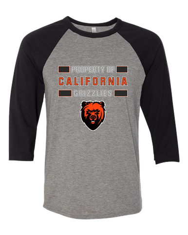 California Grizzlies Property Of Men's Baseball T-Shirt