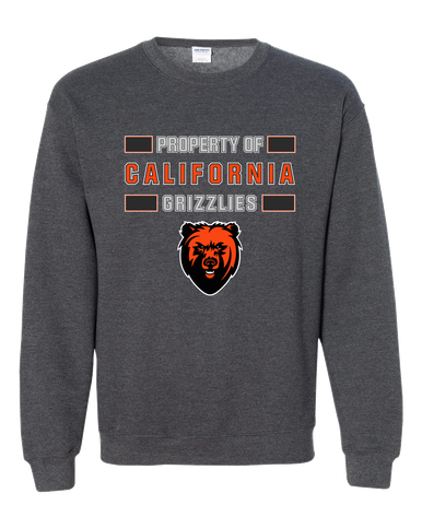 California Grizzlies Property Of Men's Sweatshirt