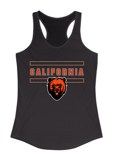 California Grizzlies Mascot #4 Women's Tank Top