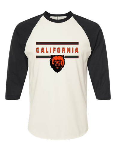 California Grizzlies Mascot #4 Men's Baseball T-Shirt