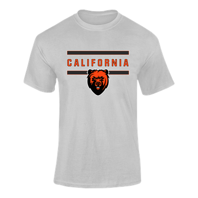 California Grizzlies Mascot #4 Men's Premium SS T-Shirt