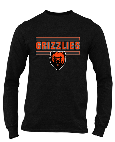 California Grizzlies Mascot #5 Men's LS T-Shirt