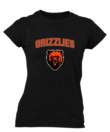 California Grizzlies Mascot #6 Women's Premium SS T-Shirt