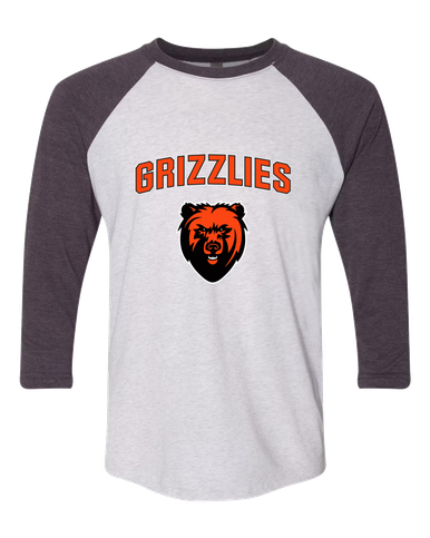 California Grizzlies Mascot #6 Men's Baseball T-Shirt