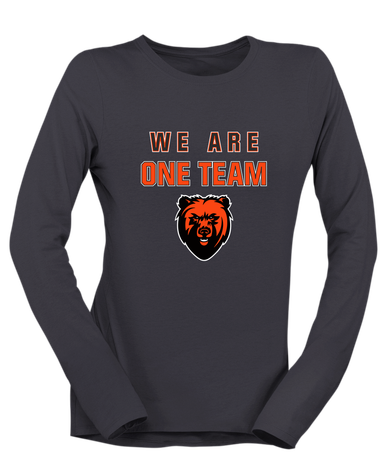 California Grizzlies We Are One Team Women's LS T-Shirt