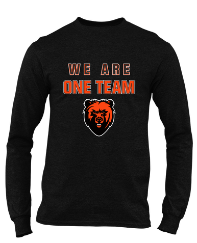 California Grizzlies We Are One Team Men's LS T-Shirt