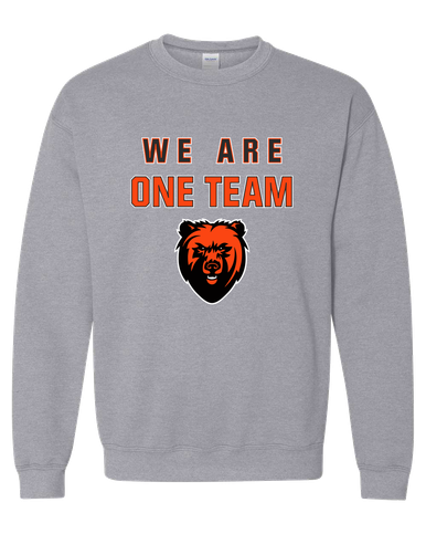 California Grizzlies We Are One Team Men's Sweatshirt