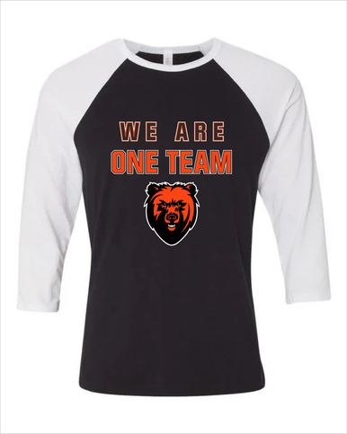 California Grizzlies We Are One Team Men's Baseball T-Shirt