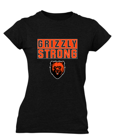 California Grizzlies Strong #1 Women's Premium SS T-Shirt