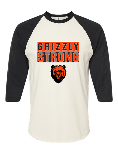 California Grizzlies Strong #1 Women's Baseball T-Shirt