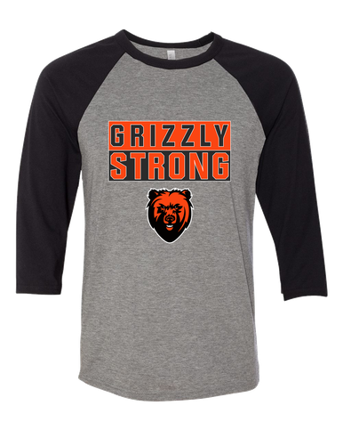 California Grizzlies Strong #1 Men's Baseball T-Shirt