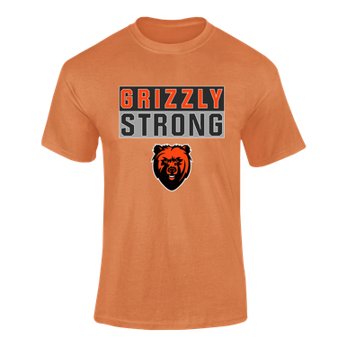 California Grizzlies Strong #1 Men's SS T-Shirt