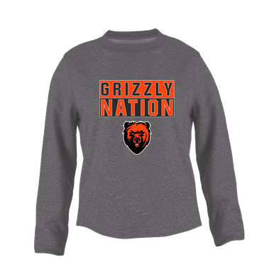California Grizzlies Nation #1 Women's Sweatshirt