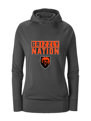 California Grizzlies Nation #1 Women's Hoodie