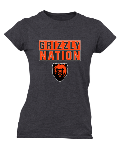 California Grizzlies Nation #1 Women's SS T-Shirt