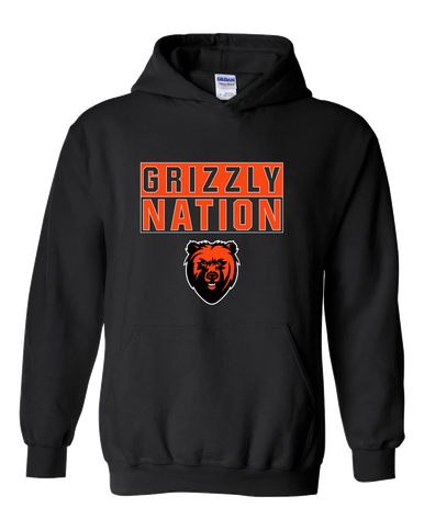 California Grizzlies Nation #1 Men's Hoodie