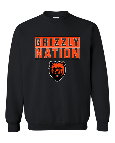 California Grizzlies Nation #1 Men's Sweatshirt