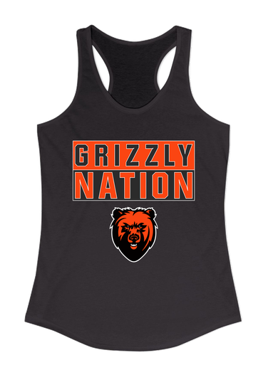 California Grizzlies Nation #1 Women's Tank Top
