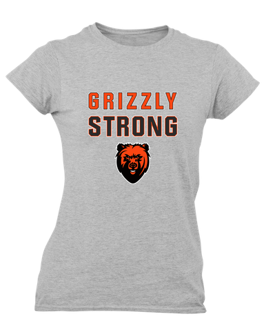California Grizzlies Strong #2 Women's Premium SS T-Shirt