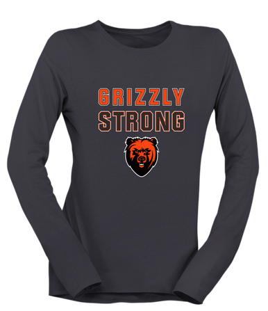 California Grizzlies Strong #2 Women's Premium LS T-Shirt
