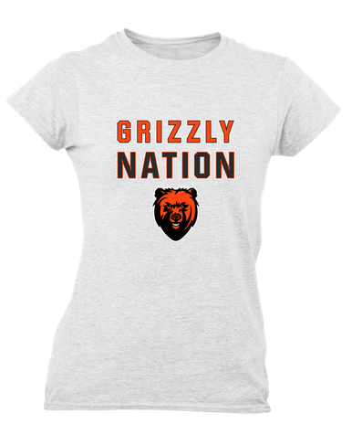 California Grizzlies Nation #2 Women's SS T-Shirt