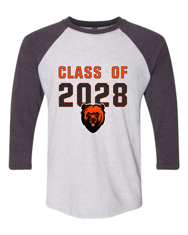 California Grizzlies Class of 2028 Women's Baseball T-Shirt