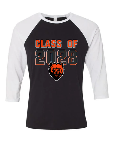 California Grizzlies Class of 2028 Men's Baseball T-Shirt