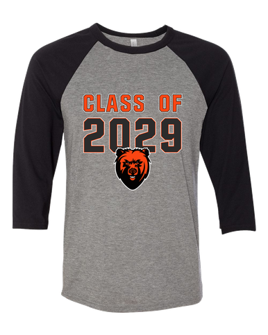 California Grizzlies Class of 2029 Women's Baseball T-Shirt