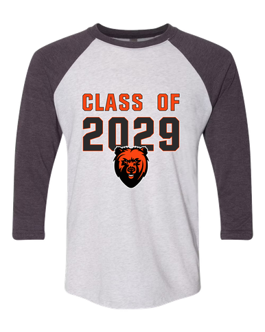 California Grizzlies Class of 2029 Men's Baseball T-Shirt
