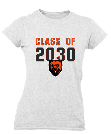 California Grizzlies Class of 2030 Women's Premium SS T-Shirt